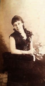 Eugenia Rachele in gioventù.Foto cortesemente concessa da Maria Grazia Salem.